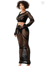 Load image into Gallery viewer, Island Gyal Skirt Set - Black
